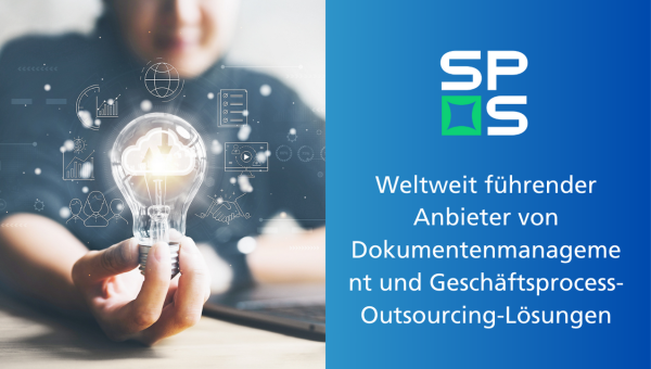 Weltweit führender Anbieter von Lösungen für Dokumentenmanagement und Outsourcing von Geschäftsprozessen