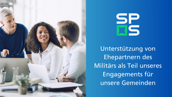 Unterstützung von Ehepartnern des Militärs als Teil unseres Engagements für unsere Gemeinden.